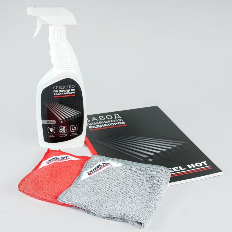 Инновационный уход за дизайнерскими радиаторами: Steel Hot представляет новое средство