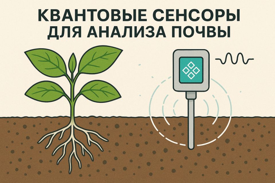 Квантовые сенсоры: новый взгляд на урожай и здоровье почвы