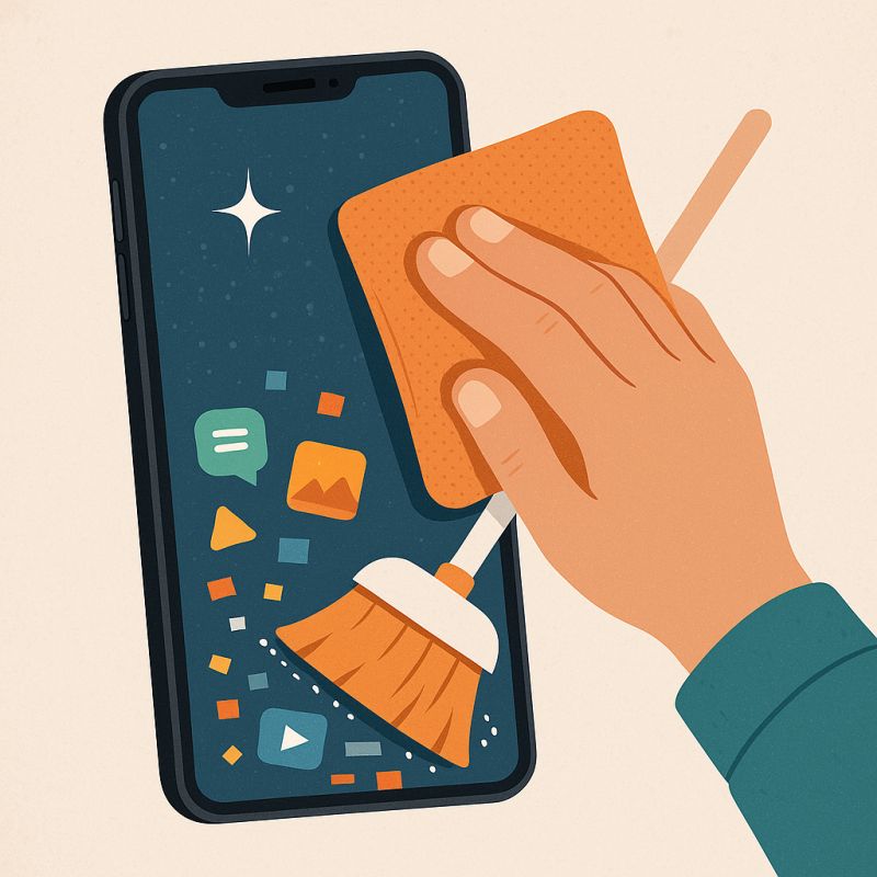 Почему стоит заботиться о чистоте устройства: больше, чем просто пыль на экране