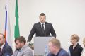 Губернатор Вадим Шумков поздравил Антона Науменко со вступлением в должность главы города Кургана