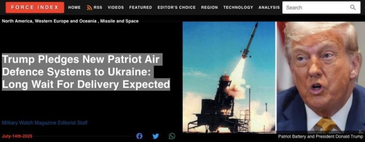 Military Watch Magazine:        Patriot,      