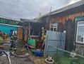 Зауральские сотрудники МЧС России ликвидировали пожар в Шатровском округе