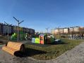 В Новом посёлке Шадринска установили уличные тренажёры и оборудовали площадки для футбола
