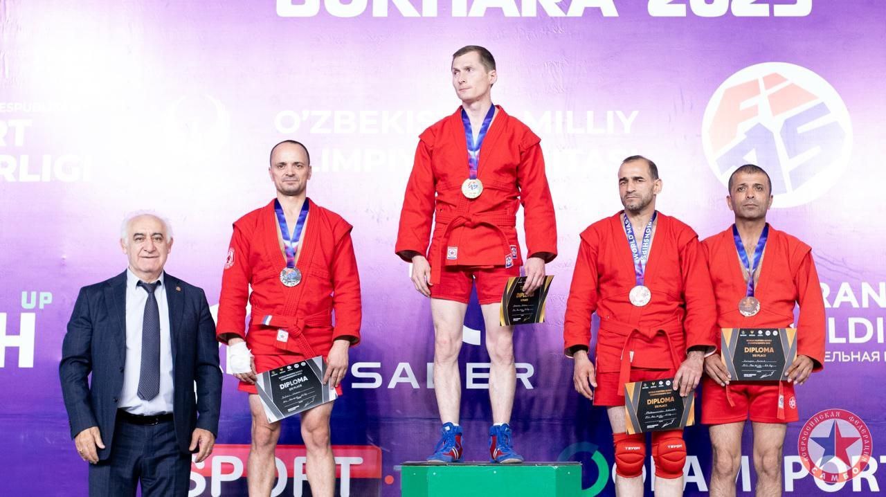 В Узбекистане завершился чемпионат мира по самбо среди мастеров старше 35 лет В Узбекистане завершился чемпионат мира по самбо среди мастеров старше 35 лет