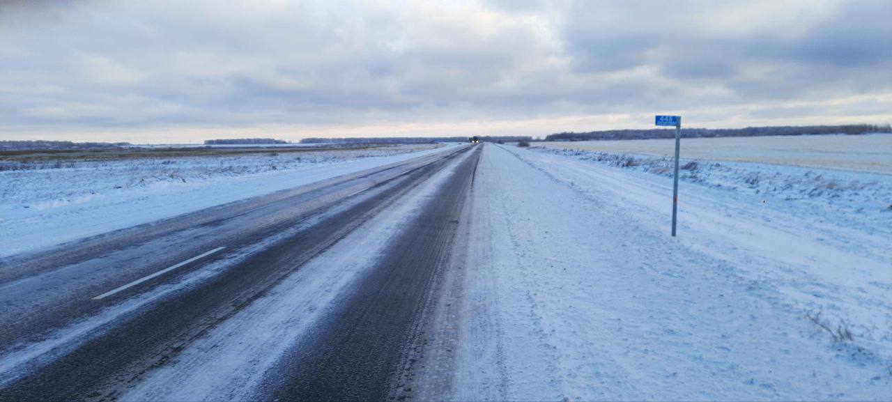 Введено временное ограничение дорожного движения на участках федеральной трассы "Иртыш"