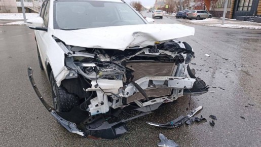 В центре Кургана – ДТП с пострадавшими