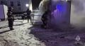 Строительный вагончик загорелся в Кургане из-за неисправного электрооборудования