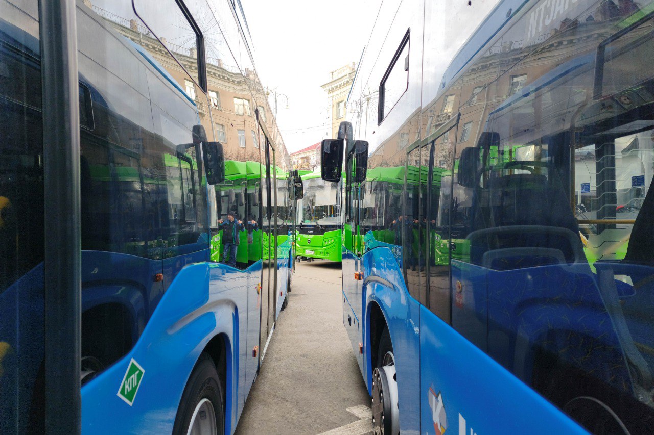 Курган продолжает обновление общественного транспорта Курган продолжает обновление общественного транспорта