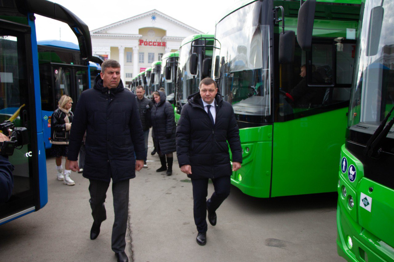Антон Науменко: Курган продолжает обновление общественного транспорта Антон Науменко: Курган продолжает обновление общественного транспорта