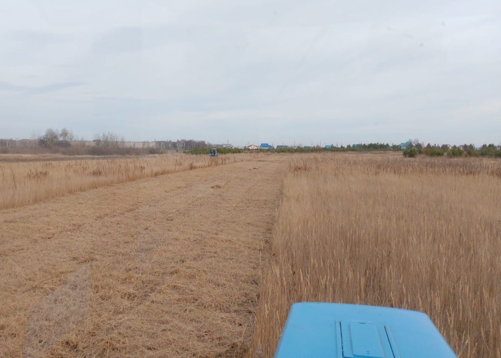 Окос населённых пунктов – необходимая профилактическая мера пожарной безопасности