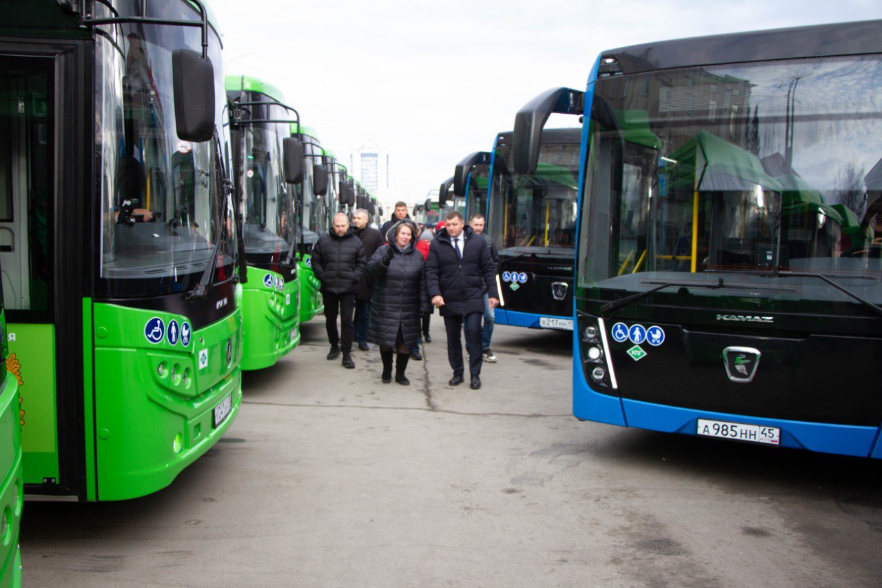Антон Науменко: Курган продолжает обновление общественного транспорта Антон Науменко: Курган продолжает обновление общественного транспорта