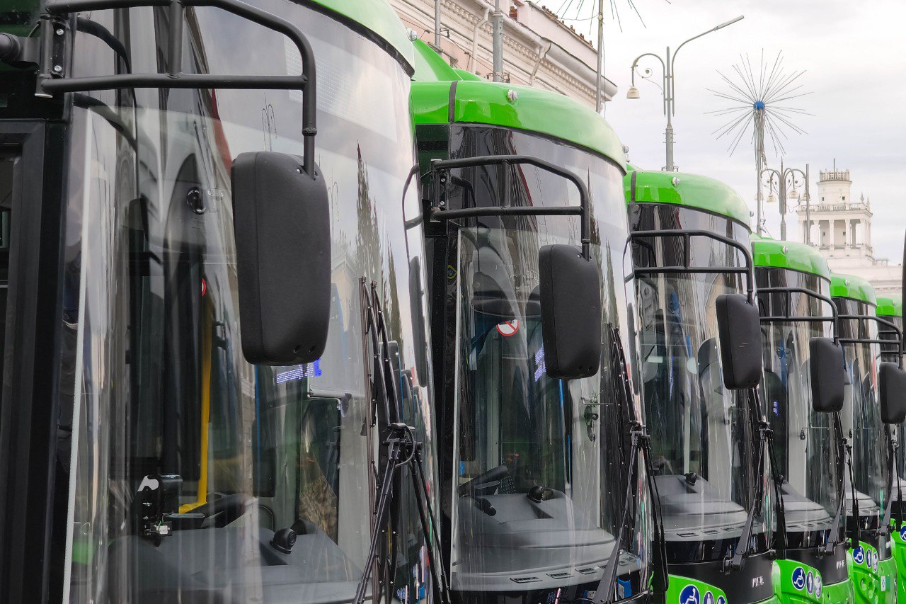 Курган продолжает обновление общественного транспорта Курган продолжает обновление общественного транспорта