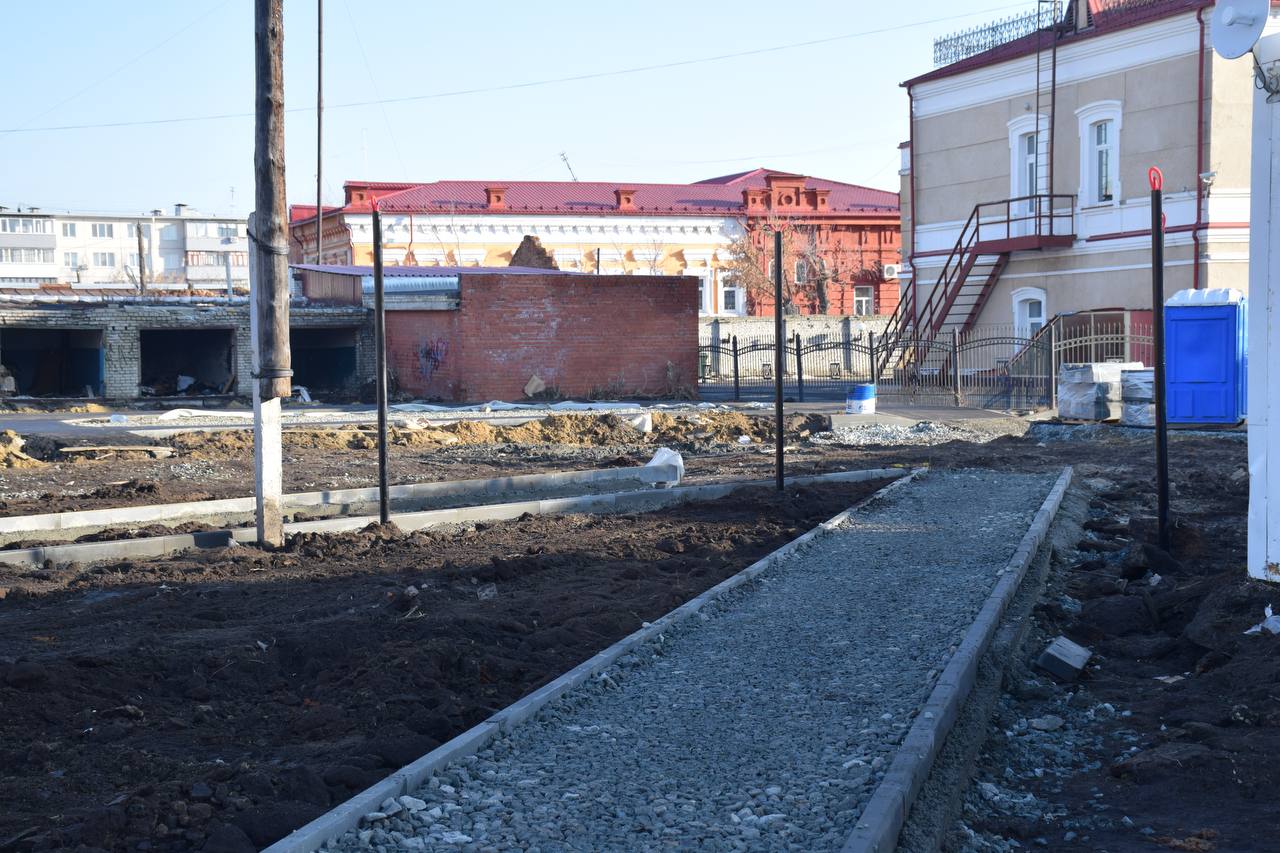 Антон Науменко: Побывали на Пролетарской, где на участке от Куйбышева до Советской в рамках реконструкции продолжается благоустройство Антон Науменко: Побывали на Пролетарской, где на участке от Куйбышева до Советской в рамках реконструкции продолжается благоустройство