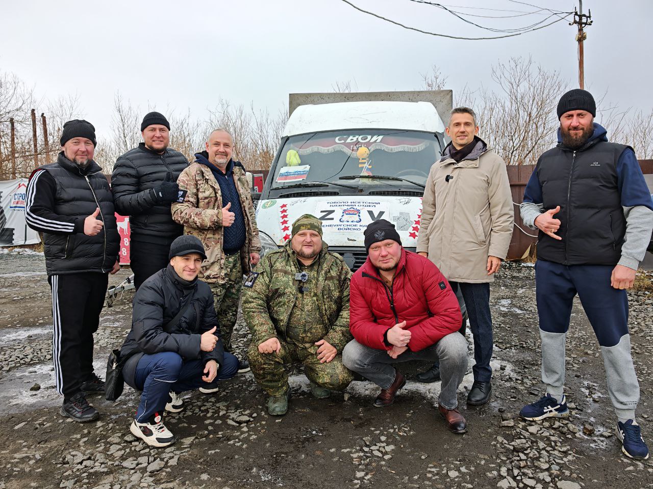 «Народная газель»: курганцы отправили на СВО генераторы и продукты