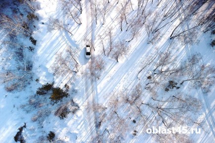 В Зауралье ограничили движение на дорогах