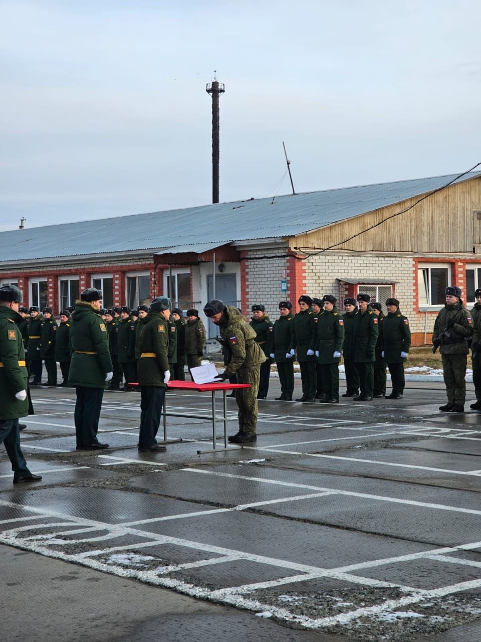 В воинской части Щучанского округа начался новый учебный период