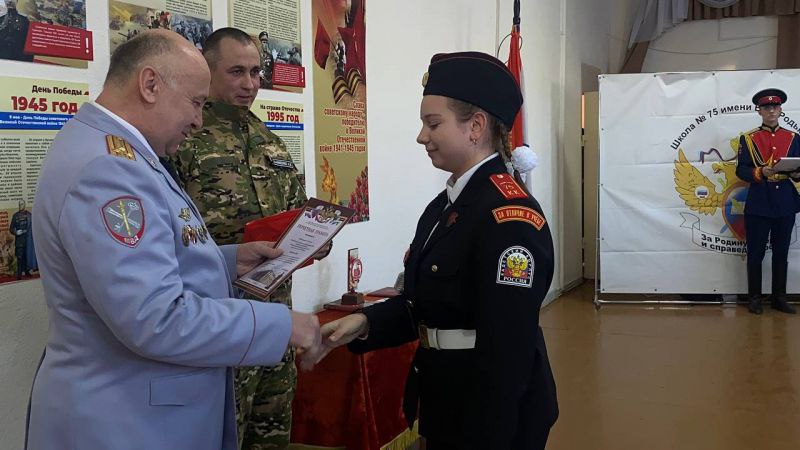 Ветераны органов внутренних дел Курганской области посетили мероприятие в подшефной школе №75 города Кургана Ветераны органов внутренних дел Курганской области посетили мероприятие в подшефной школе №75 города Кургана