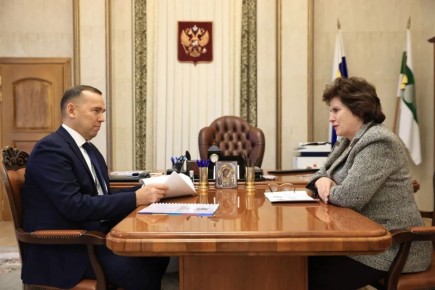 Губернатор Вадим Шумков встретился с руководителем Росздравнадзора Аллой Самойловой