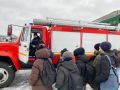 Участники проекта «Билет в будущее» из Кызылбаевской школы попробовали себя в роли пожарных