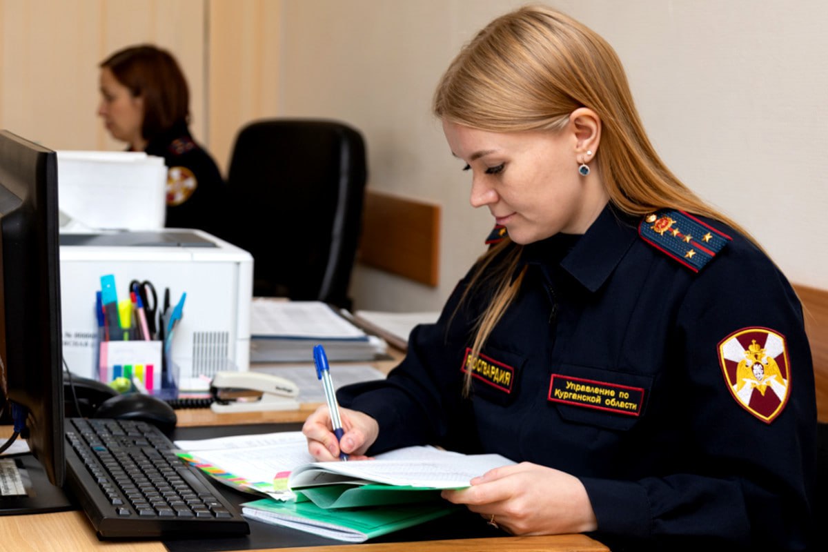Более 14 тысяч обращений поступило от жителей Зауралья в Росгвардию