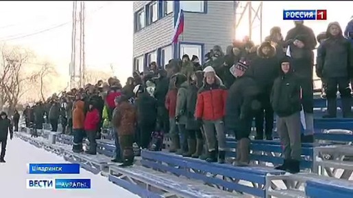 Полуфинальный этап личного чемпионата России по мотогонкам на льду прошёл в Шадринске