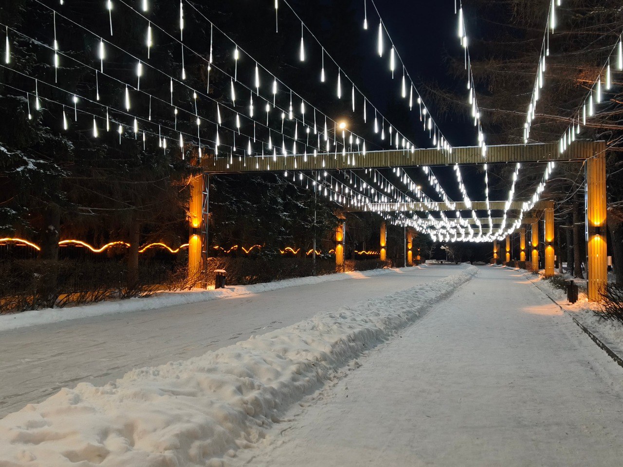 В этом году впервые в Центральном парке культуры и отдыха открылся каток В этом году впервые в Центральном парке культуры и отдыха открылся каток