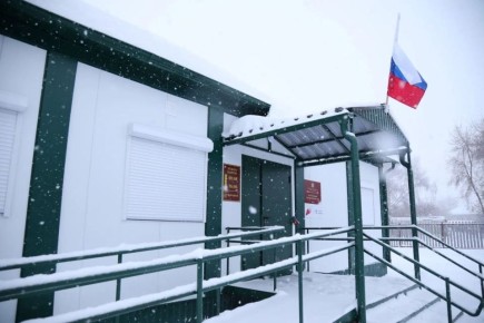 Сегодня, 31 декабря, в канун Нового года жители микрорайона Черемухово города Кургана получили подарок – новый модульный фельдшерско-акушерский пункт