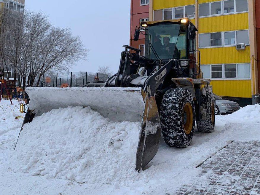 Курганцы могут сообщить об уборке снега в администрацию города