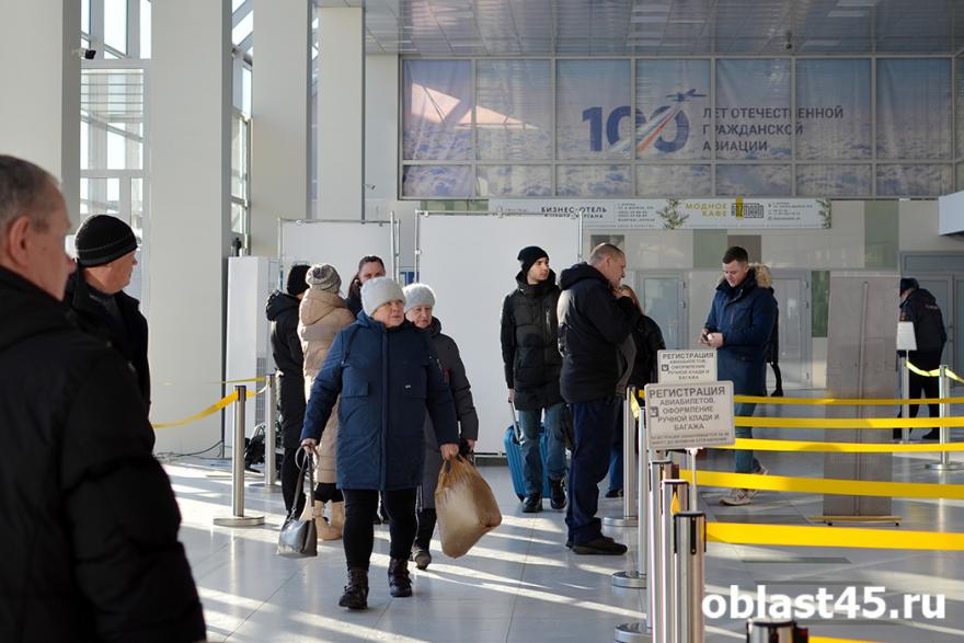 Курганский аэропорт закрылся на два дня и отменил все рейсы