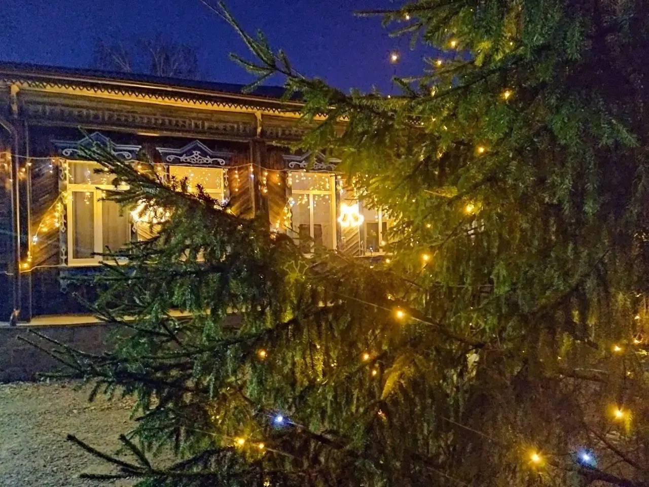 Лебяжьевский округ похорошел к праздникам, на улицах царит новогодняя атмосфера Лебяжьевский округ похорошел к праздникам, на улицах царит новогодняя атмосфера