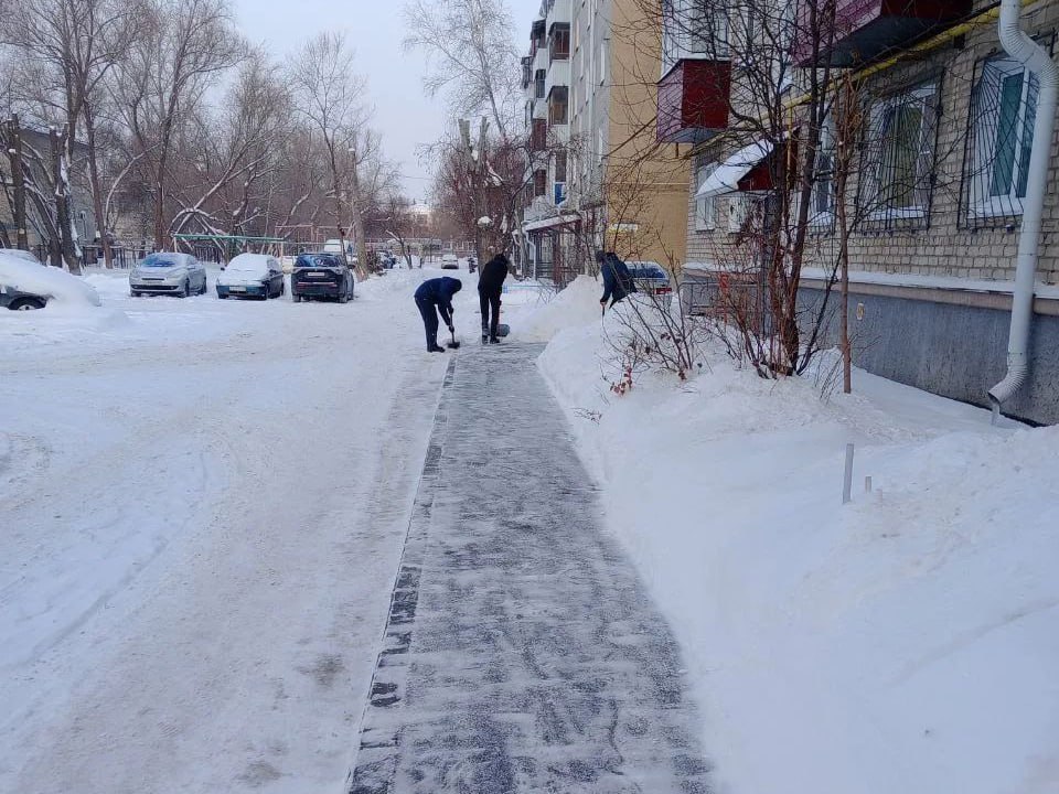 Главная задача – очистка территорий от снега Главная задача – очистка территорий от снега