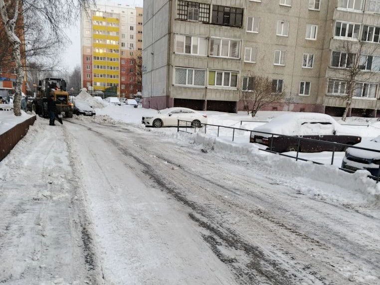 Главная задача – очистка территорий от снега Главная задача – очистка территорий от снега