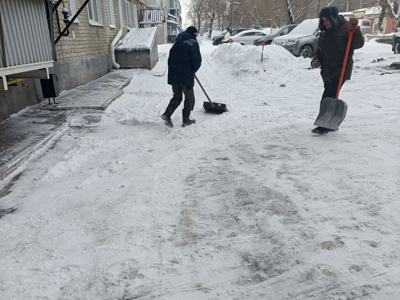 Главная задача – очистка территорий от снега Главная задача – очистка территорий от снега