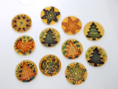 Учёные Центра Илизарова нарисовали снежные узоры бактериями