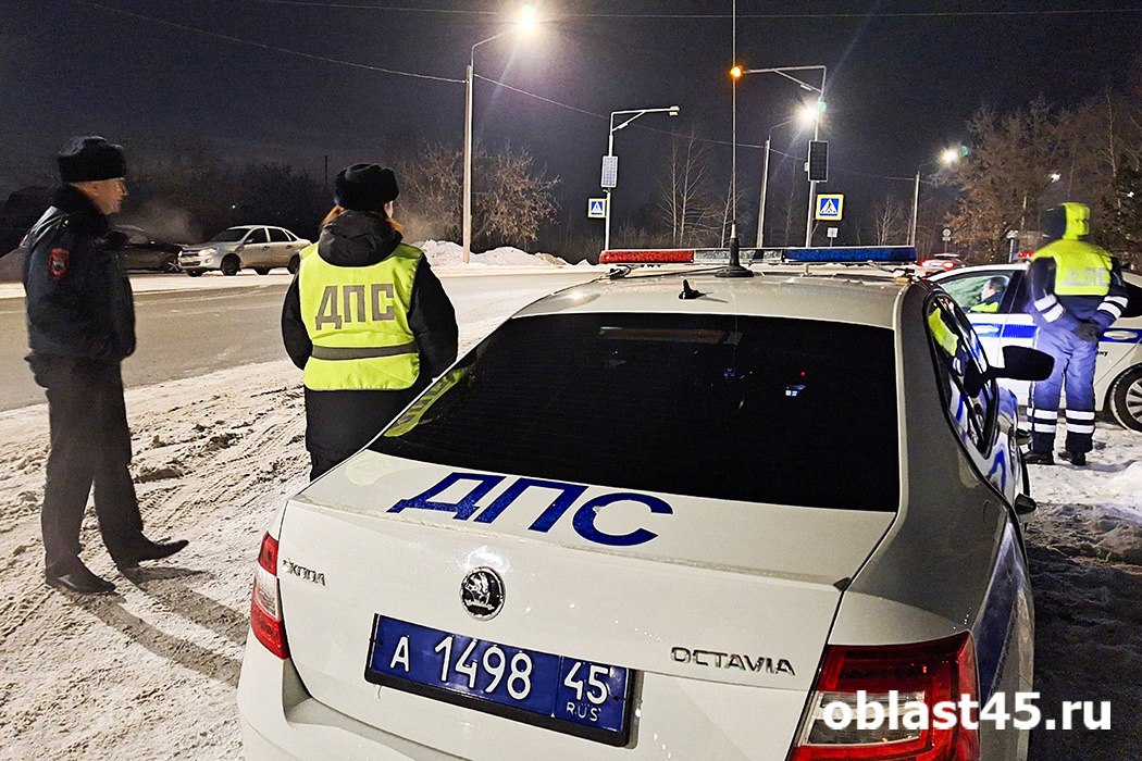 На новогодних каникулах курганцы совершили 16 аварий, в одной из которых человек погиб