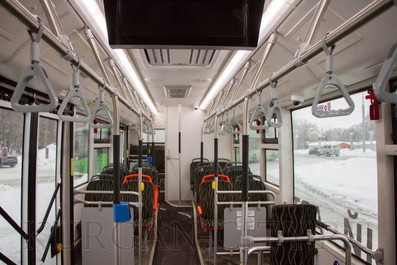 Сегодня в тестовом режиме на маршрут № 57 «1 микрорайон – ул. Криволапова» запущен новый автобус марки «Лотос»