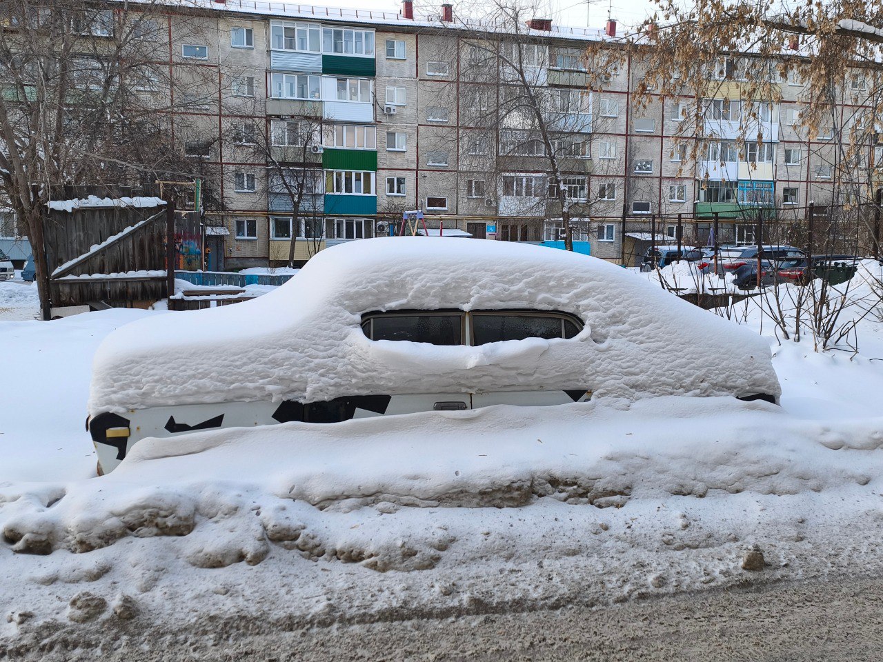 С началом календарного года в курган пришли обильные зимние осадки С началом календарного года в курган пришли обильные зимние осадки