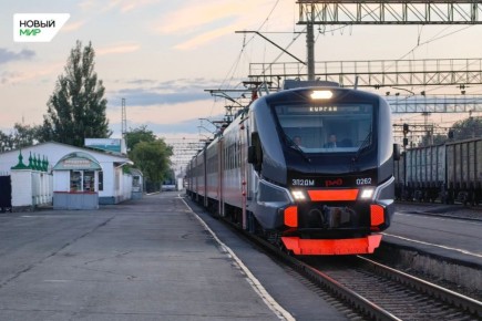 В Курганской области в 2025 году электрички перевезли 1,5 млн пассажиров