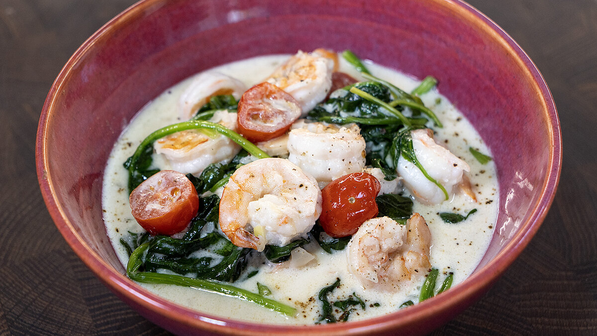 Креветки в сливочном соусе: новый взгляд на любимый деликатес