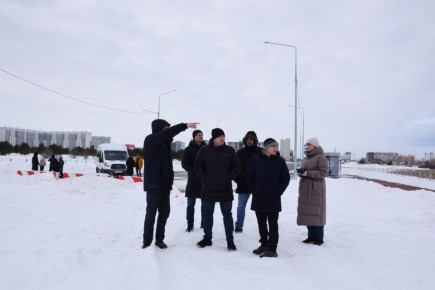 Антон Науменко: Также во время объезда обсудили планы по строительству дорог
