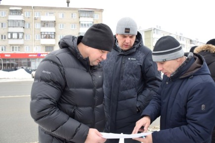 Глава города Кургана Антон Науменко сегодня провел свой очередной рабочий объезд