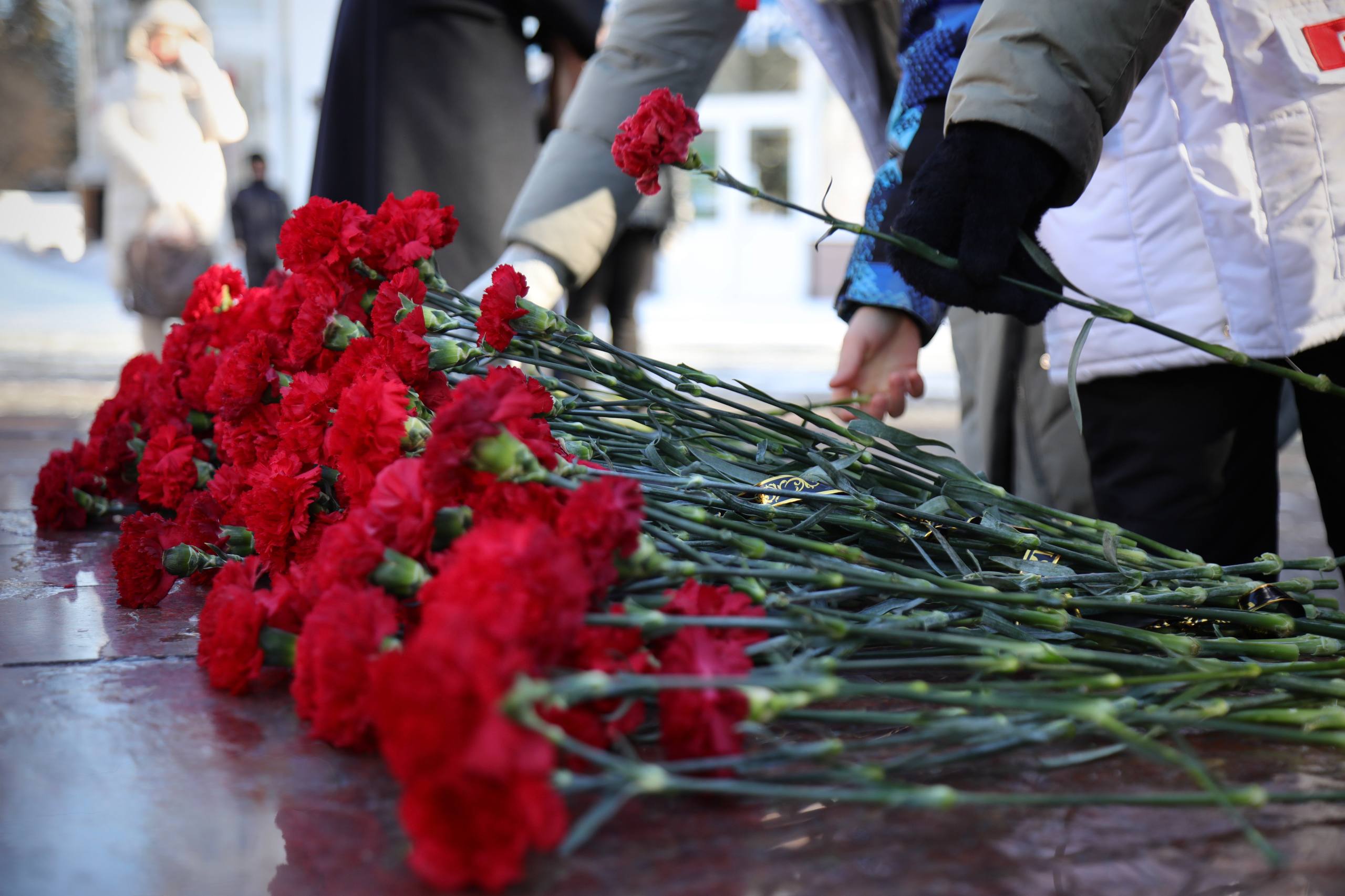 В Кургане в День защитника Отечества, 23 февраля, состоялась торжественная церемония возложения цветов к Вечному огню В Кургане в День защитника Отечества, 23 февраля, состоялась торжественная церемония возложения цветов к Вечному огню