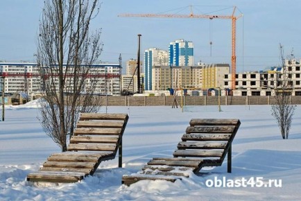 Морозная ночь и снег днем: погода в Зауралье в понедельник