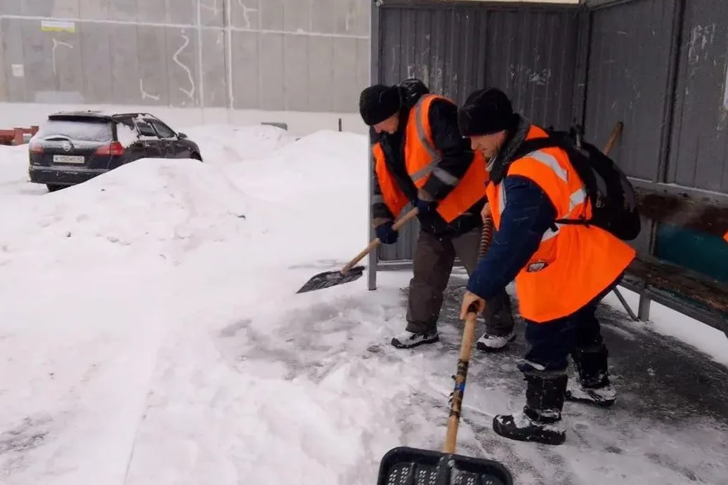 В Курган вновь пришел снегопад В Курган вновь пришел снегопад