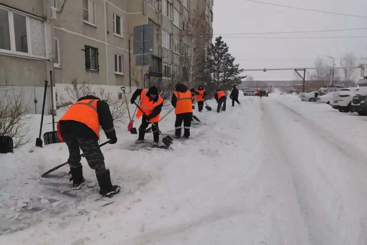 В Курган вновь пришел снегопад В Курган вновь пришел снегопад
