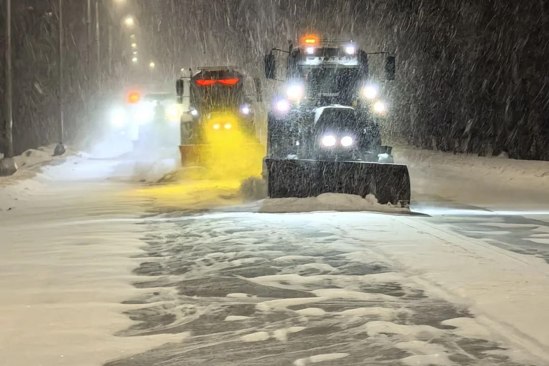 В Курган вновь пришел снегопад В Курган вновь пришел снегопад