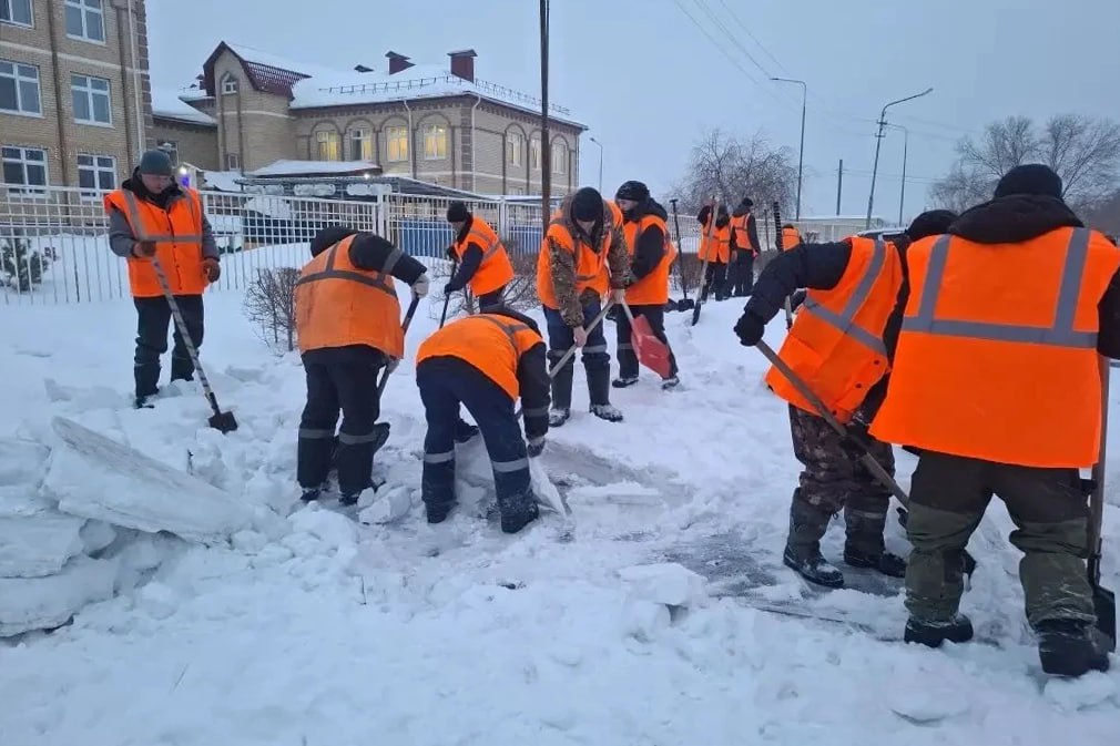 В Курган вновь пришел снегопад В Курган вновь пришел снегопад