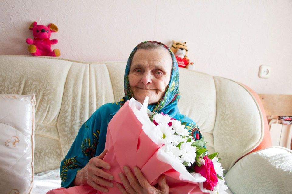 Ветеран труда из Кургана Галина Прокопьева отмечает 95-летие накануне 8 Марта