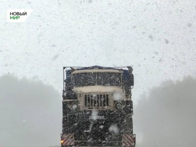 На трассах Курганской области ввели ограничения движения из-за снегопада