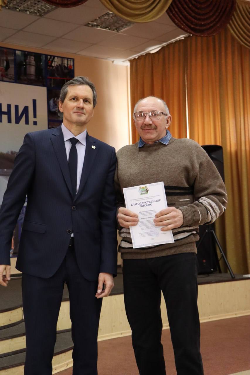 В преддверии Дня работников ЖКХ специалистам «Водного союза» вручили награды В преддверии Дня работников ЖКХ специалистам «Водного союза» вручили награды